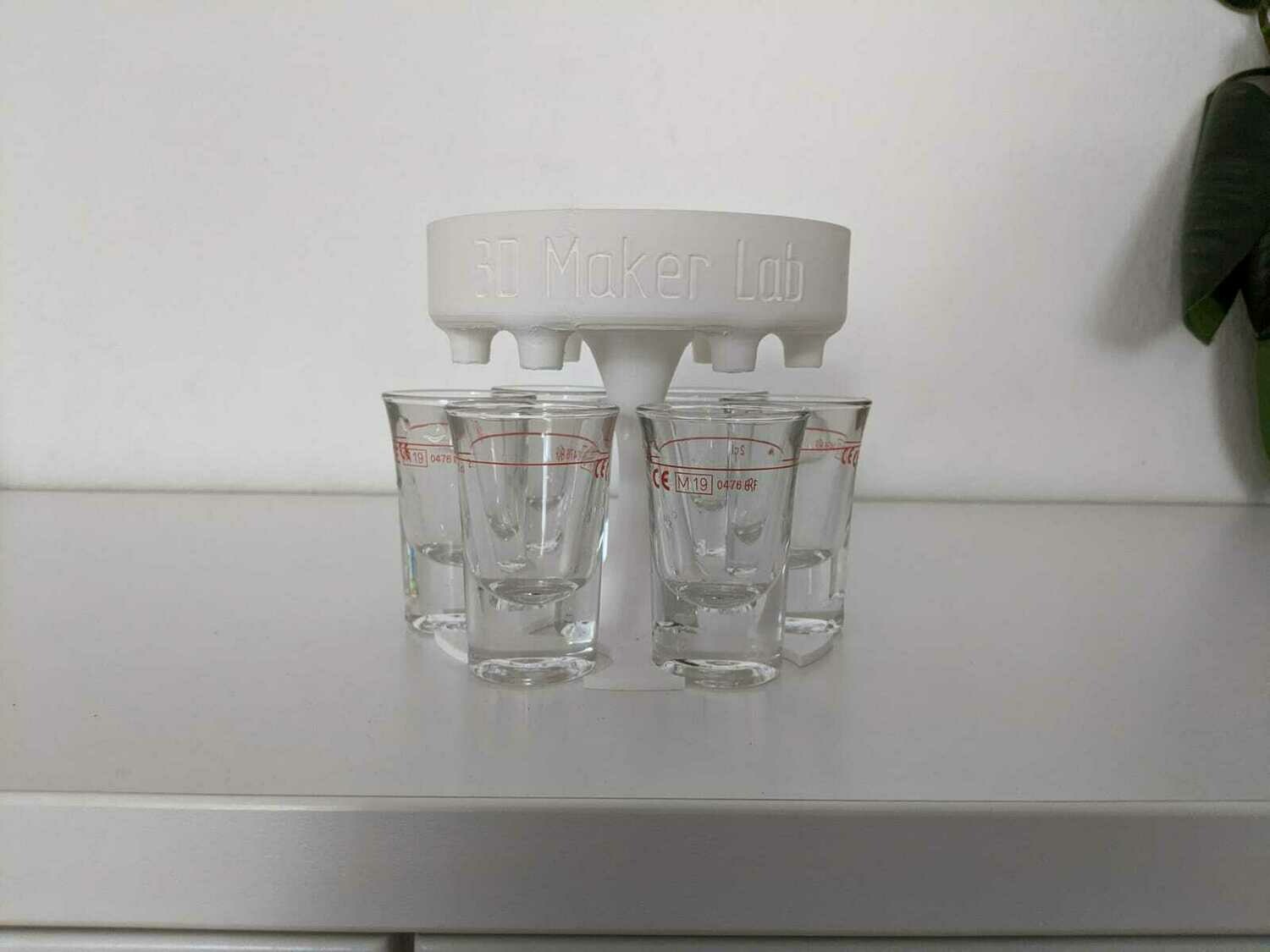 6-fach Shot Spender mit individueller Beschriftung