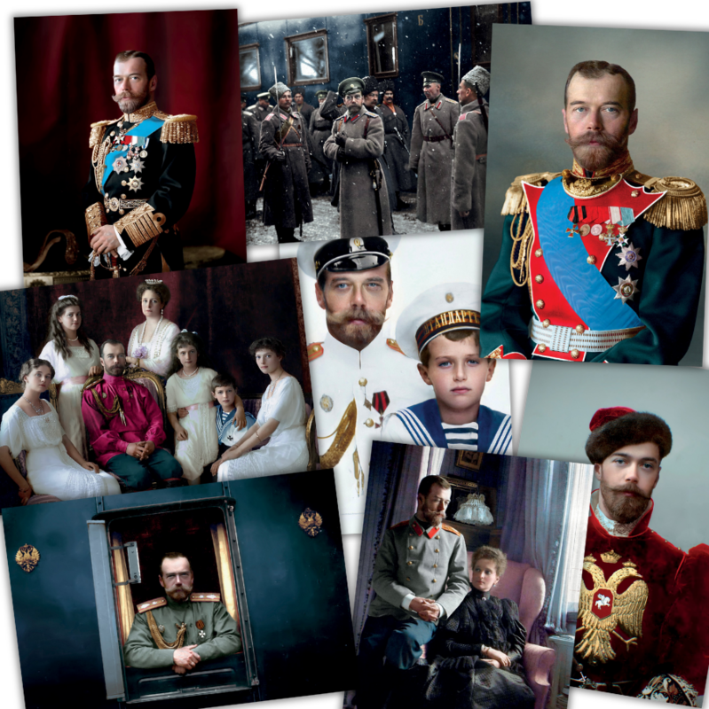Николай II. Последний император. 8 открыток