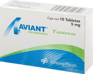 AVIANT 5 MG CON 10 TABLETAS