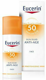 EUCERIN FOTOPROTECTOR SUN FLUIDO ANTI-EDAD FPS 50+ 50 ML