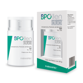 FARMAPIEL BPOLLEN DUO PACK CLINDAMICINA 1%, PEROXIDO BENZOILO 30 GRAMOS