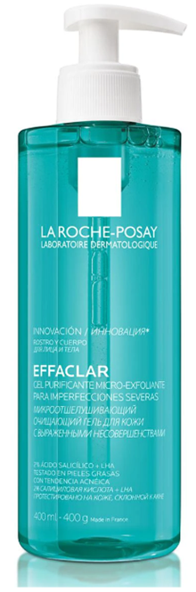LA ROCHE EFFACLAR GEL PURIFICANTE MICRO EXFOLIANTE 400 ML