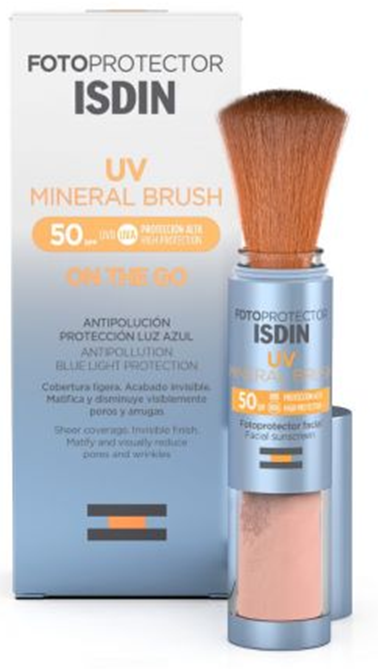 FOTOPROTECTOR ISDIN UV MINERAL BRUSH SPF 50+2G