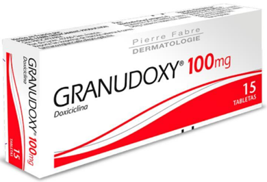 GRANUDOXY CON 15 TABLETAS 100 MG