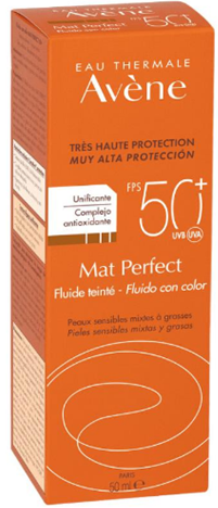 AVENE TOQUE SECO FLUIDO CON COLOR FPS 50+ 50 ML