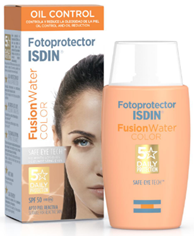 ISDIN FOTOPROTECTOR FUSION WATER C/COLOR FPS 50+ DE 50 ML