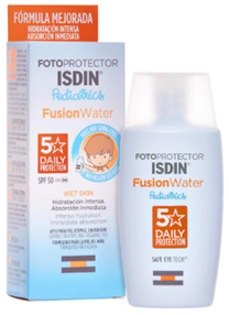 ISDIN FOTOPROTECTOR FUSION WATER PEDIATRICO GEL FPS 50+ 50 ML