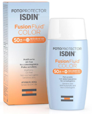 ISDIN FOTOPROTECTOR FLUIDO C/COLOR FPS 50+ DE 50 ML
