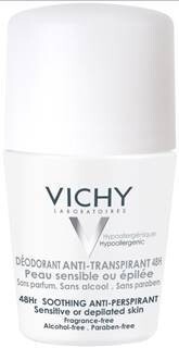 VICHY DEOS ANTI-TRANSPIRANTE ROLL ON INTENSIVO PIEL SENSIBLE 48 HORAS