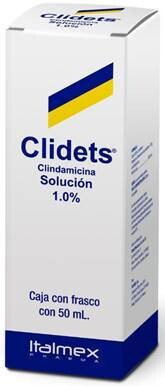 CLIDETS CLINDAMICINA SOLUCIÓN 50 ML