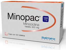 MINOPAC 100 MG C/30 TABLETAS
