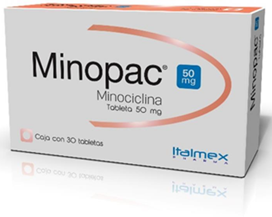 MINOPAC 50 MG C/30 TABLETAS