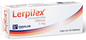 LERPILEX (LEVOCETIRIZINA) 5 MG C/30 TABLETAS