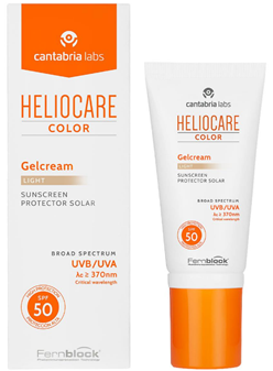 HELIOCARE PROTECTOR SOLAR GEL CREMA COLOR LIGHT FPS 50+ DE 50 ML