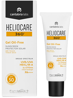 HELIOCARE PROTECTOR SOLAR 360 GEL TOQUE SECO FPS 50+ DE 50 ML