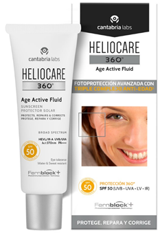 HELIOCARE 360 PROTECTOR SOLAR AGE ACTIVE FLUIDO FPS 50+ 50 ML