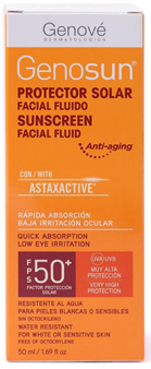 GENOVE FOTOPROTECTOR GENOSUN FLUIDO FPS 50+ DE 50 ML