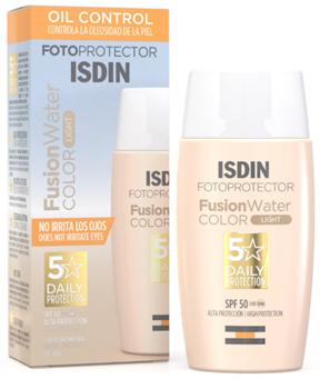 ISDIN FOTOPROTECTOR FUSION WATER TONO LIGHT FPS 50+ DE 50 ML