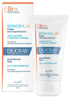 DUCRAY KERACNYL UV FLUIDO ANTI-IMPERFECCIONES SPF 50+ 50 ML