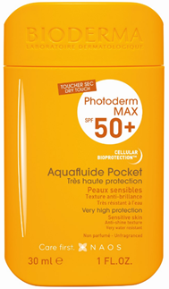 PHOTODERM MAX AQUAFLUIDE TOQUE SECO FLUIDO POCKET SPF 50+ 30 ML