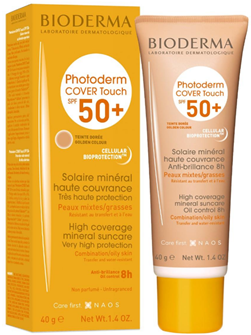 PHOTODERM COVER TOUCH TONO DORADO SPF 50+ 40 ML