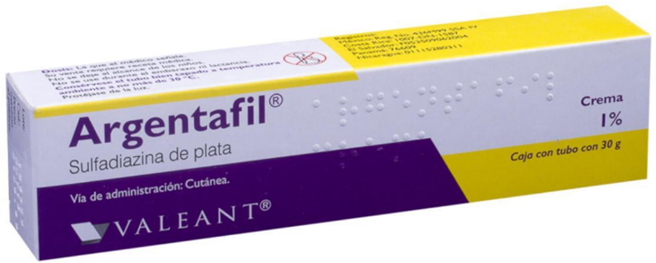 ARGENTAFIL 1% CREMA 30 GRAMOS
