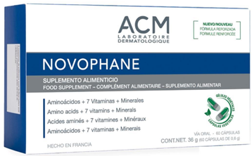 NOVOPHANE CAPSULAS ANTI-CAIDA CABELLO Y UÑAS C/60