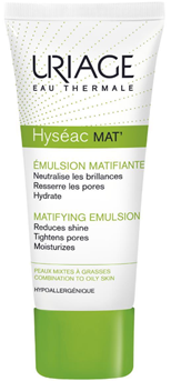 URIAGE HYSEAC EMULSIÓN MATIFICANTE 40 ML