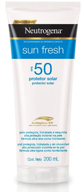 NEUTROGENA PROTECTOR SOLAR CREMA SUN FRESH CORPORAL FPS 50+ 200 ML