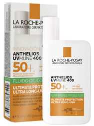LA ROCHE ANTHELIOS FOTOPROTECTOR UVMUNE400 FLUIDO OIL CONTROL S/C FPS 50+ 50 ML