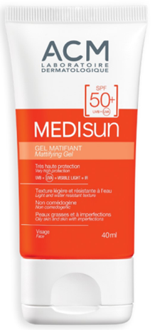 ACM MEDISUN FOTOPROTECTOR GEL MATIFICANTE SPF 50+ 50 ML
