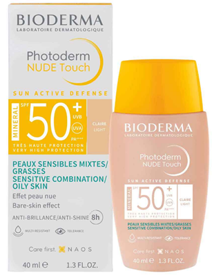 PHOTODERM NUDE TOUCH LIGHT FPS 50+ 40 ML