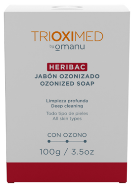 TRIOXIMED HERIBAC JABON DERMOLIMPIADOR OZONIZADO 100 GRAMOS