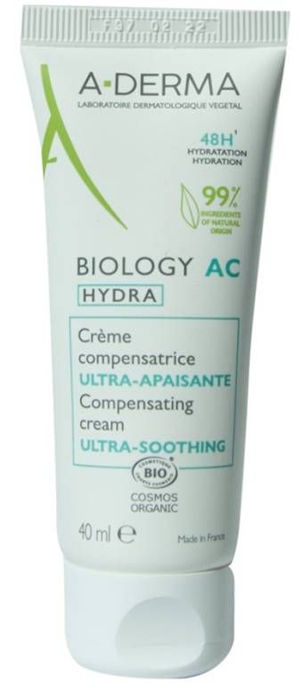 A-DERMA BIOLOGY-AC HYDRA CREMA COMPENSADORA 40 ML