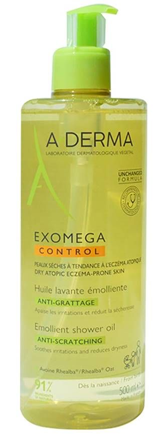 A-DERMA EXOMEGA ACEITE BAÑO DUCHA DERMOLIMPIADOR 500 ML