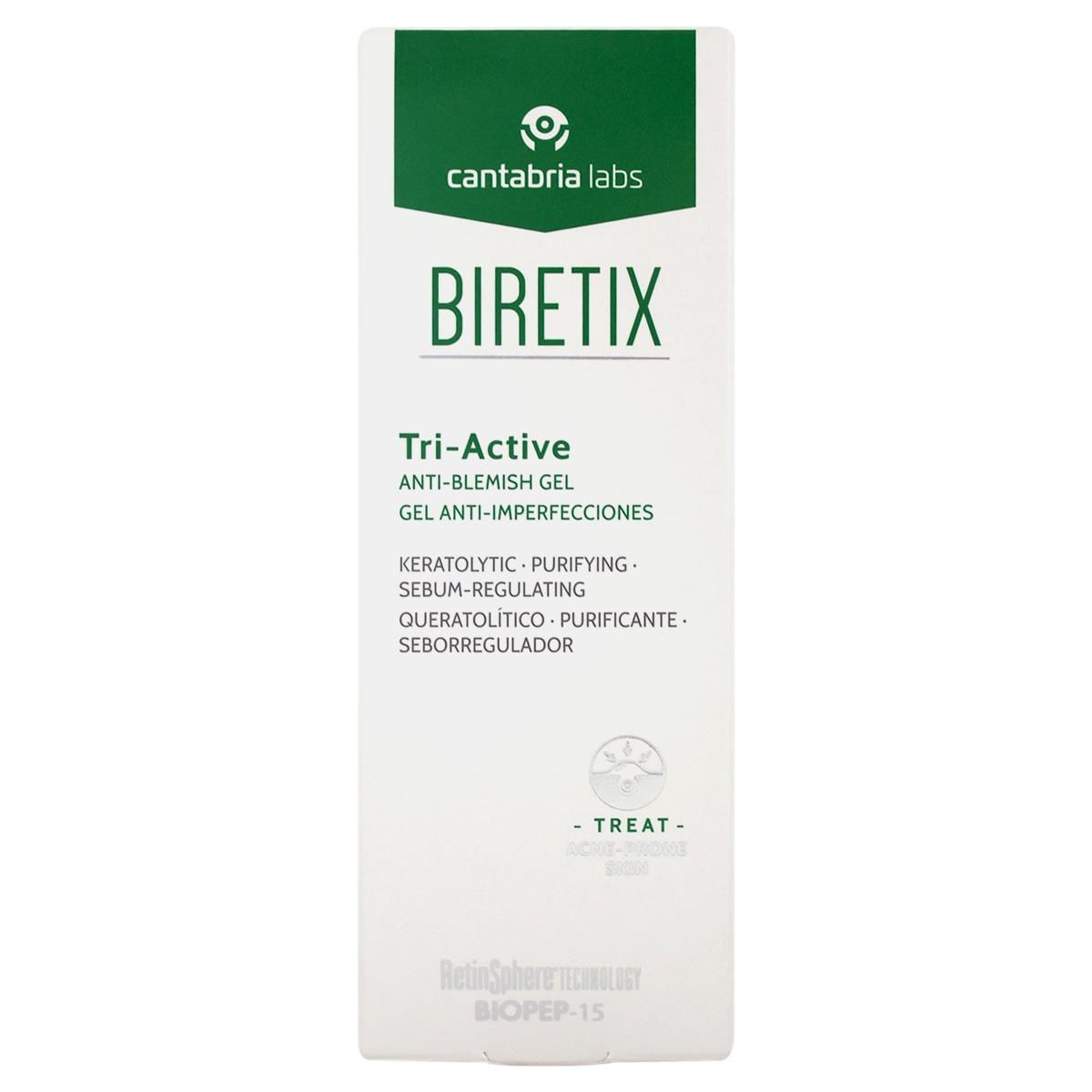 BIRETIX TRI-ACTIVE GEL ANTI IMPERFECCIONES 50 ML