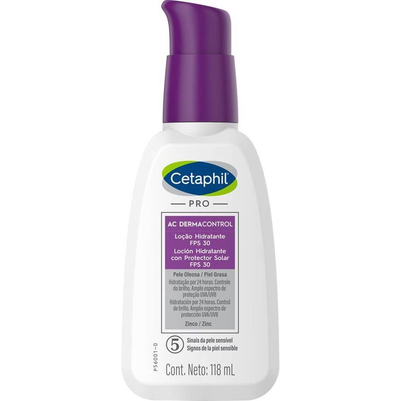 CETAPHIL DERMACONTROL CREMA HIDRATANTE SPF30 FACIAL 118 ML