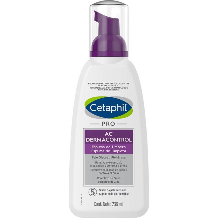 CETAPHIL PRO AC DERMACONTROL ESPUMA DE LIMPIEZA FACIAL 236 ML