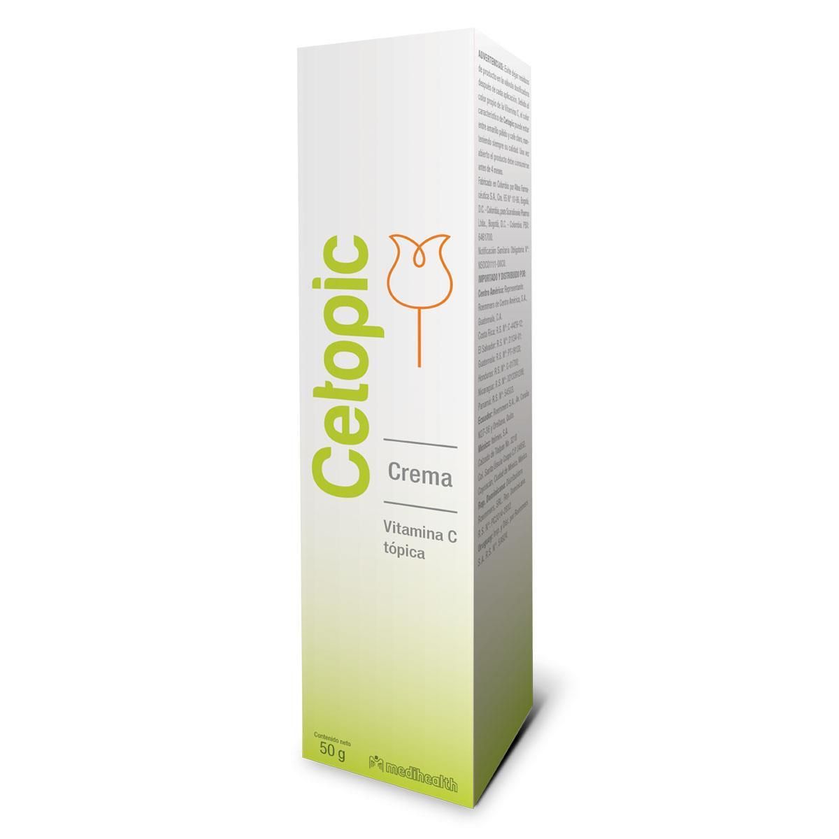 CETOPIC VITAMINA C CREMA 30 GRAMOS