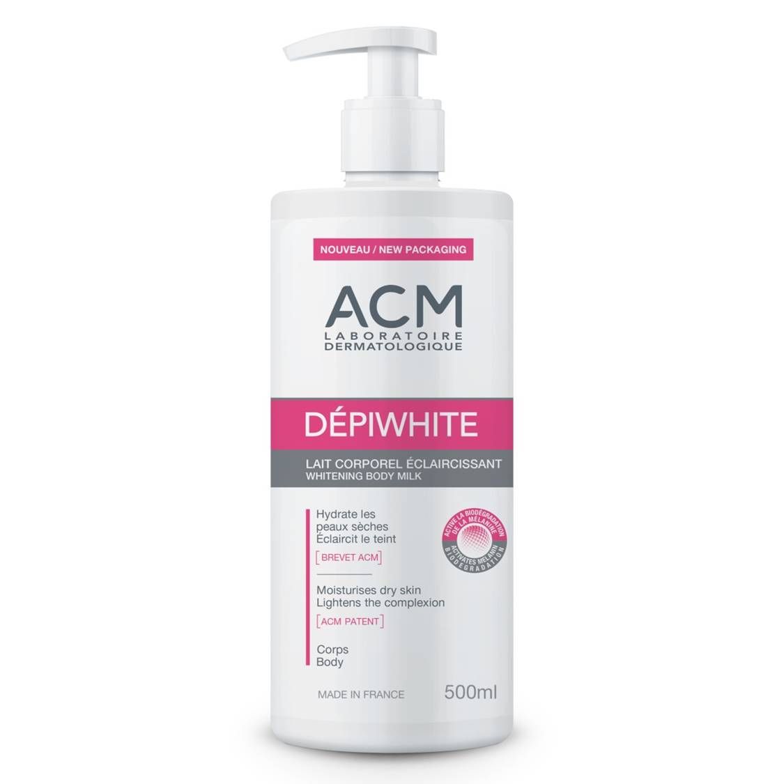 DEPIWHITE LECHE CORPORAL ACLARANTE 500 ML
