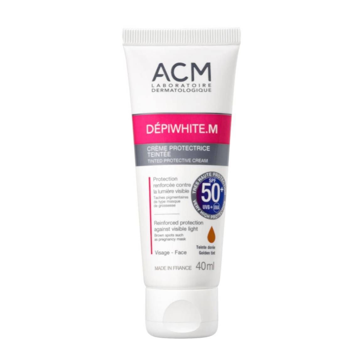 DEPIWHITE M CREMA PROTECTORA  COLOR DORADO 40 ML