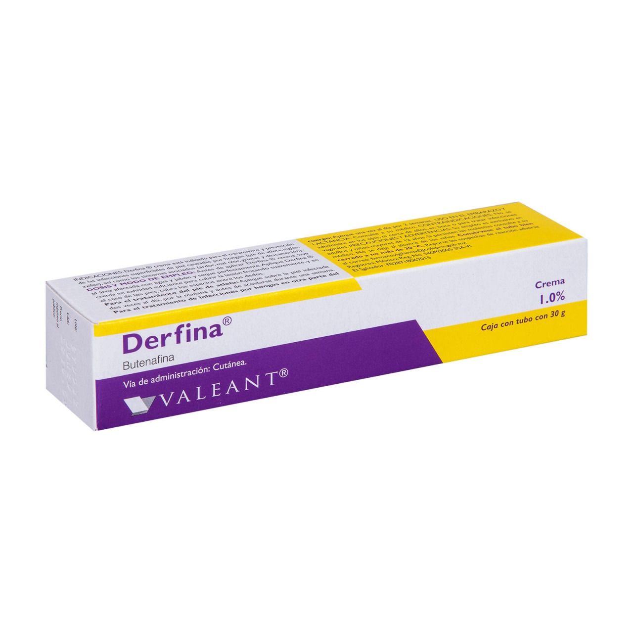 DERFINA CREMA 1% 30 GRAMOS