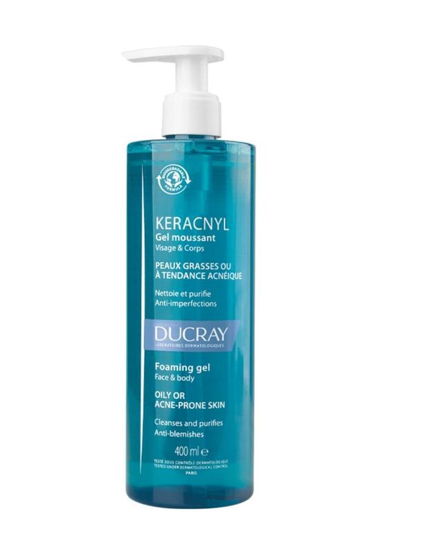 DUCRAY KERACNYL GEL ESPUMA 400 ML