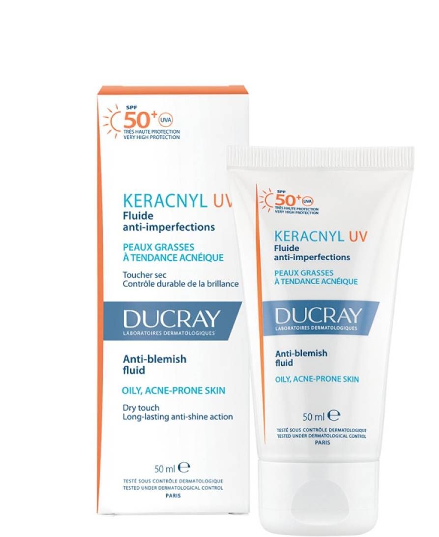 DUCRAY KERACNYL UV FLUIDO ANTI-IMPERFECCIONES SPF 50+ 50 ML