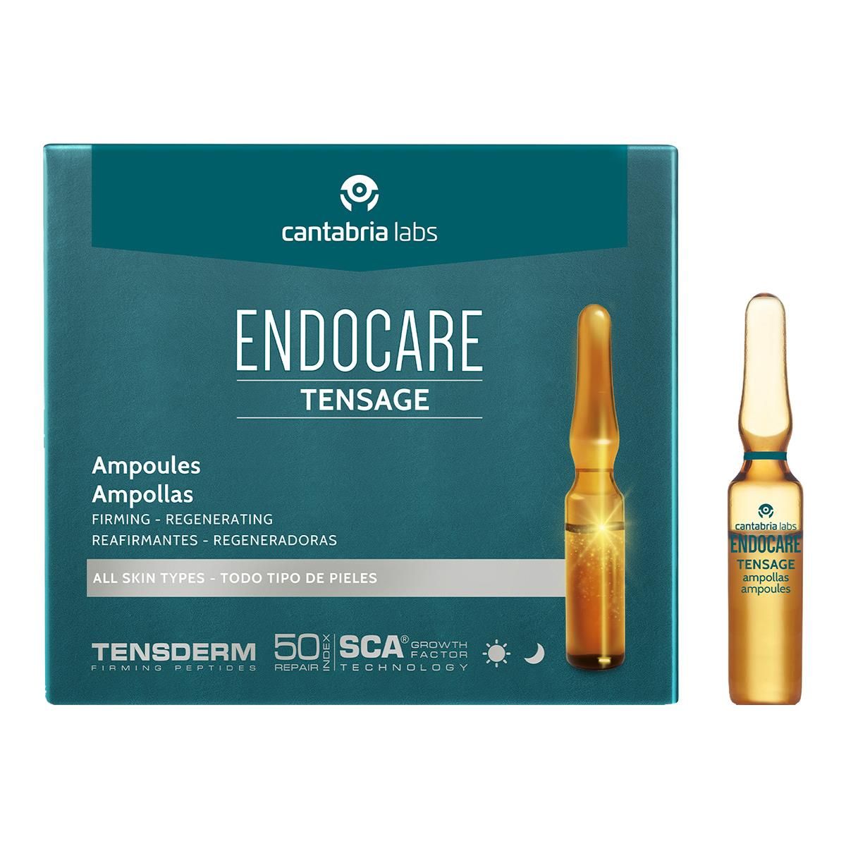 ENDOCARE TENSAGE AMPOLLETAS CON 10 DE 2 ML
