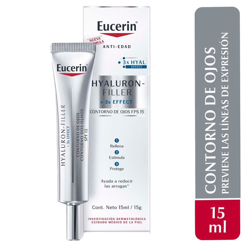 EUCERIN HYALURON FILLER CONTORNO OJOS RELLENADORA ARRUGAS 15 ML