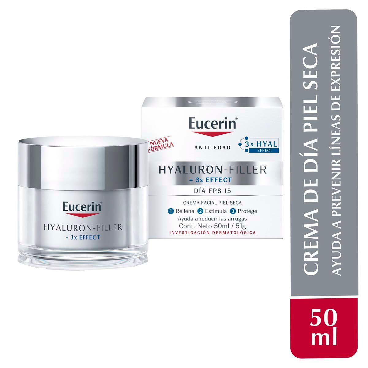 EUCERIN HYALURON FILLER DÍA CREMA RELLENADORA ARRUGAS 50 ML