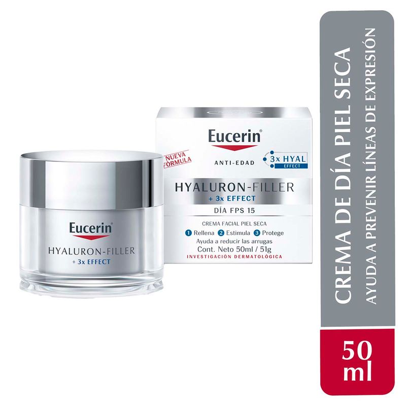 EUCERIN HYALURON FILLER DÍA CREMA RELLENADORA ARRUGAS 50 ML