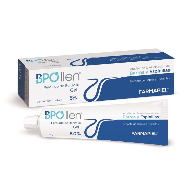 FARMAPIEL BPOLLEN GEL 5.0% PEROXIDO BENZOILO 60 GRAMOS