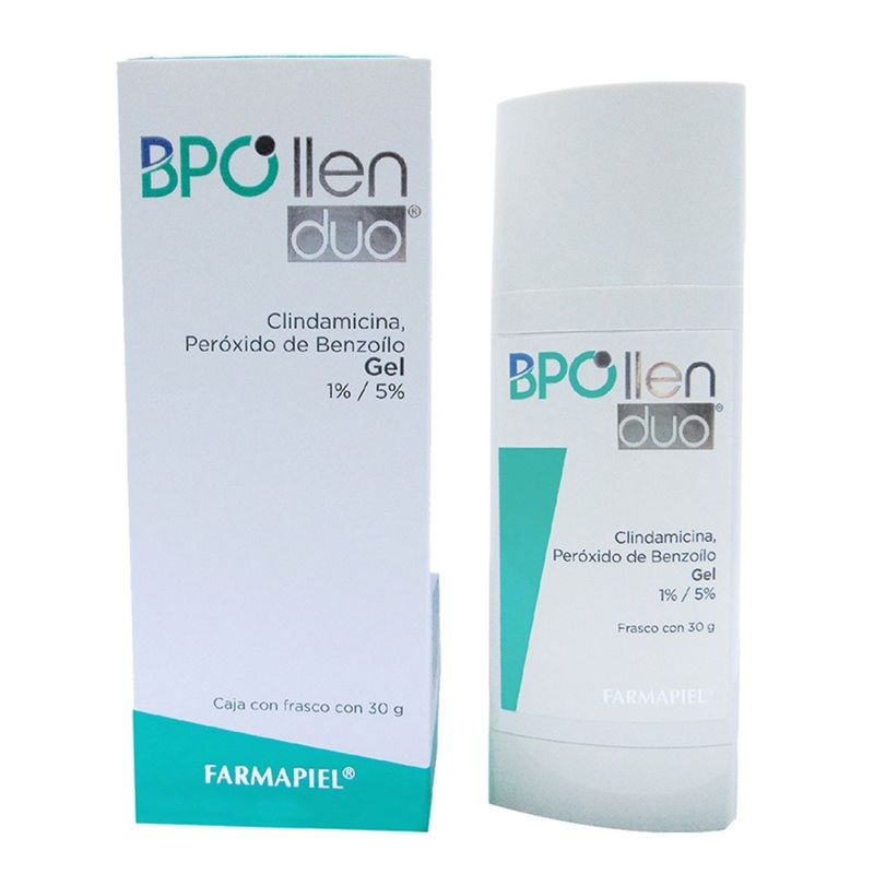 FARMAPIEL BPOLLEN DUO PACK CLINDAMICINA 1%, PEROXIDO BENZOILO 30 GRAMOS